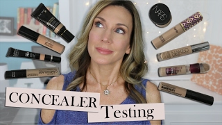 Testing Undereye Concealers for Mature Skin [upl. by Aire]