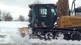 Cameleon® Tracked Sidewalk Snow Plow  RPM Tech [upl. by Alane]