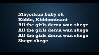 Mama by Mayorkun Lyrics [upl. by Akeimahs]