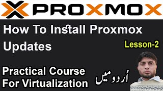 How To Install Proxmox Updates  Proxmox VE 83  Lesson2 [upl. by Azeret]