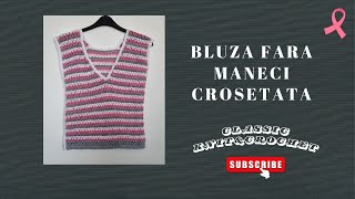 Bluza Fara Maneci Crosetata [upl. by Bellina]