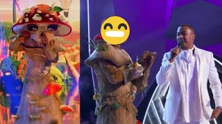 The Masked Singer  The Mushroom Performances and Reveal 🍄 [upl. by Mor]