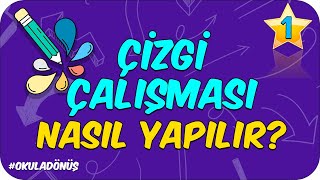 1 Sınıf Çizgi Çalışmaları  Birlikte Öğrenelim 📝 [upl. by Lewellen]