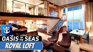 Oasis of the Seas  Royal Loft Suite Tour amp Review 4K  Royal Caribbean Cruise [upl. by Tedmund]