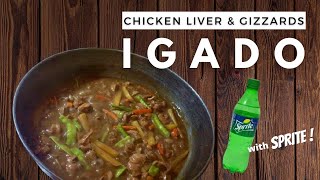 How to Cook Chicken Liver amp Gizzards Igado with Sprite  Ilokano Dish Easy Recipe [upl. by Warchaw721]