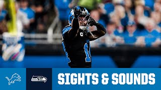 AmonRa St Brown micd up  Extended Sights and Sounds Lions vs Seahawks  2024 Week 4 [upl. by Anade587]