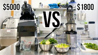 GOODNATURE M1 VS KUVINGS CS700  Commercial Juicer Review [upl. by Wadell]