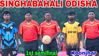 1ST SEMIFINALSSYCLUB TIKAR SAHI FC♥️INTERNATIONAL DISCOKALA FC SINGHABAHALI KEONJHAR ODISHA [upl. by Job]