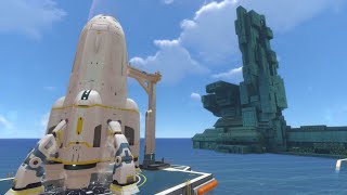 What happens if you try to use the Rocket before disabling the gun Subnautica [upl. by Chansoo]