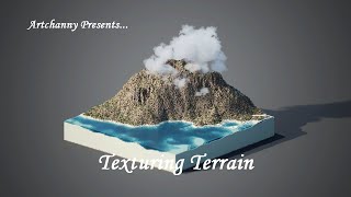 Magicavoxel Tutorials Texturing Terrain Easy Method [upl. by Llekim]