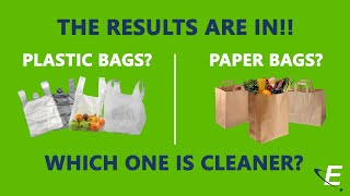 Microbiological Showdown Plastic Bags vs Paper Bags [upl. by Glialentn]