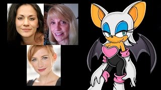 Comparing The Voices  Rouge The Bat [upl. by Eyatnod]