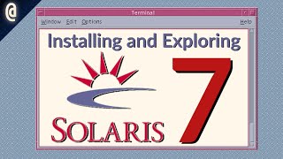 Exploring Sun Solaris 7 for SPARC [upl. by Akinod]