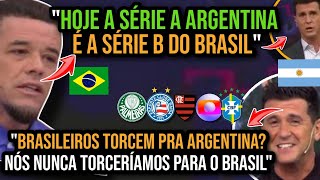 TV ARGENTINA VOLTA A FALAR DO BRASILEIRÃO E FICA IMPRESSIONADA [upl. by Connel]