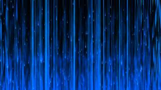 60FPS Blue Matrix Flare Rain 1080p Background Video Animation Effect Motion Graphics [upl. by Nollek515]