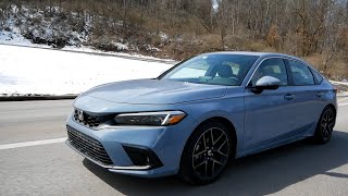 Review 2022 Honda Civic Sport Touring Hatchback Manual [upl. by Ellerrehc456]