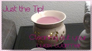 Cleaning out your Wax Warmer CarmenisaHotMess [upl. by Leis132]