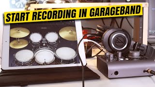 Easily Record Guitar in GarageBand For iPad or iPhone Tutorial [upl. by Limoli]