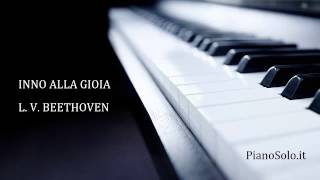 Inno alla gioia L V Beethoven  Pianoforte [upl. by Karil]