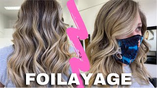 Get the Perfect Ash Blonde Balayage with Olaplex and Fanola  You Wont Believe the Results [upl. by Lashar]