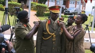 Muhoozi Kainerugaba officially decorated as Major General [upl. by Owens858]