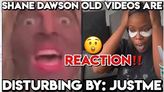 quotShane Dawson old videos are disturbingquot By Justme  Reaction [upl. by Mendoza]