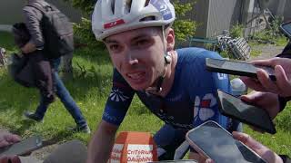 Romain Grégoire  Interview à larrivée  Etape 3  Critérium du Dauphiné 2024 [upl. by Yantruoc]