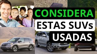 10 SUVs USADAS que SÍ debes comprar [upl. by Ayouqat]