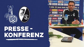 quotEin Schritt mehr Selbstvertrauenquot  Pressekonferenz  MSVSCF  ZebraTV  19122023 [upl. by Dnomzed]