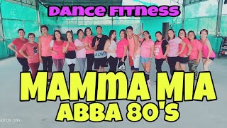 MAMMA MIA By ABBA Retro Remix Dance fitness [upl. by Anialam]