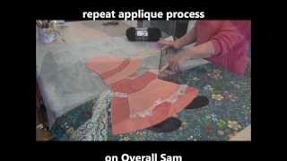 HOW TO MAKE QUICKEASY SUNBONNET SUE amp OVERALL SAM BABY QUILTS [upl. by Locin322]