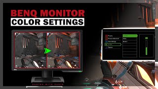 BenQ Monitor Best Color Settings [upl. by Montana106]