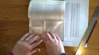 Book Folding Instructions  HABTAB [upl. by Adnahs]