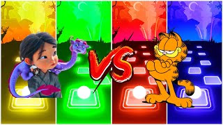 Garfield VS Dragons in WILD Music Video Mashup [upl. by Ikkir]