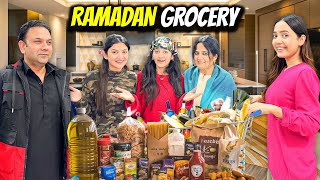 Ramadan ki Grocery Shopping Karli😍🛍️Fans Ny Dollars Gift Kar Diye🤩💸Sistrology [upl. by Treacy]