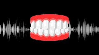 🔊 TEETH GRINDING 🔊 😁 Sound Effect for YouTube Videos authentic royaltyfree [upl. by Eustasius]