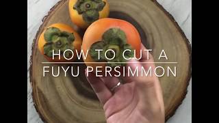 HOW TO EAT A PERSIMMON [upl. by Dimo]