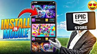 How To Download Epic Games Store Android Version  Easy Tutorial [upl. by Timotheus163]