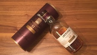 Whisky Review Aberlour 12 Sherry Cask GermanDeutsch [upl. by Nyleek]