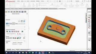 SOLIDWORKS CAM FRESA CNC [upl. by Otrepur]