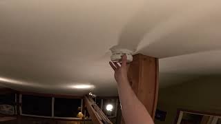 Changing the Batteries in the Living Room Smoke and CO Detector [upl. by Margret]