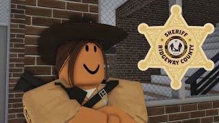 Ridgeway County Sheriffs Office  EP2  Ridgeway County  Roblox [upl. by Refinneg]