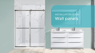 Wall Panels Installation Guide [upl. by Fanchan]