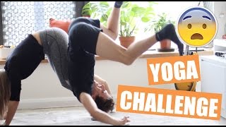 BROTHER vs SISTER YOGA CHALLENGE [upl. by Denni]