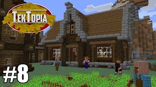 TekTopia 8  Improvements Minecraft Villager Mod [upl. by Lareneg]