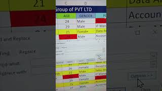 🔥👍 Replace Format in Excel 😎 Advance Excel Tricks shorts ytshots ytviral excel computer [upl. by Ottillia]