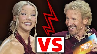 Shirin David ZERSTÖRT Thomas Gottschalk  Wetten Dass Analyse [upl. by Calder]