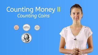 Counting Money II USA Counting Coins [upl. by Nida]