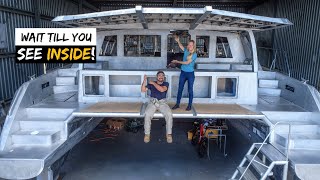 The Systems Fit Out BEGINS Building Our Own Aluminum Catamaran From Scratch Pt 23 [upl. by Buff911]