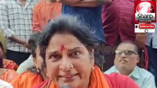 BJP Hyderabad Contested Candidate Madhavi Latha reached Rackshapuram [upl. by Ellohcin]